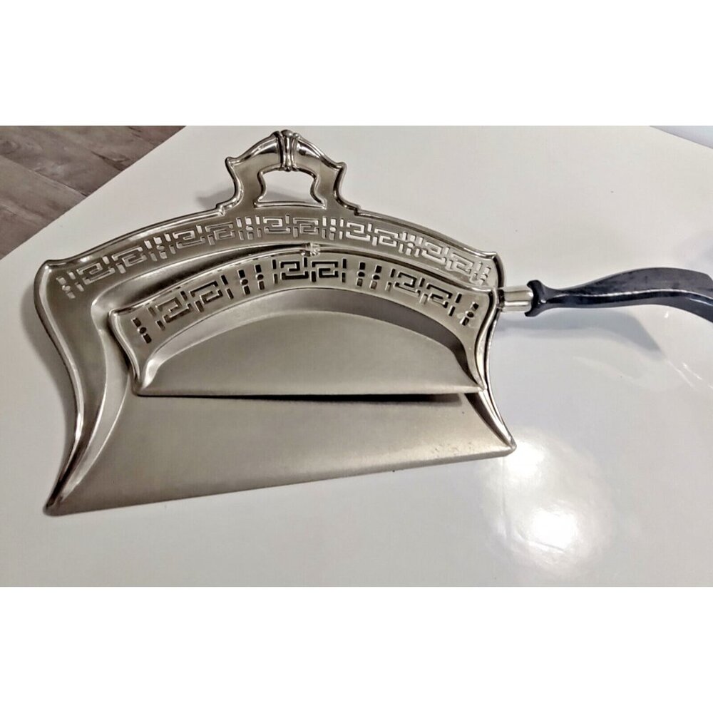 MANNING QUALITY BOWMAN TABLE DUSTPAN CRUMBS SCOOP SET Bakelite Handle